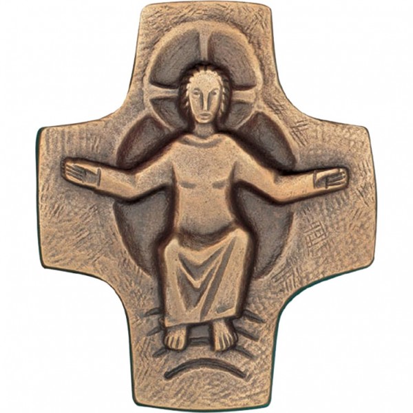 Bronzekreuz, 800551, Pantokrator, 9x8cm