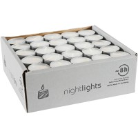 60 Nightlights m. Aluhülle, Ø38x24mm, ~8h, Aktionspreis! 60 Nightlights m. Aluhülle, Ø38x24mm, ~8h, Aktionspreis!