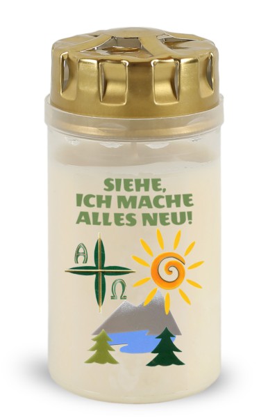 20 Osterlichter, Siehe, ich mache alles Neu!, Brenndauer 2,5 Tage, #265132