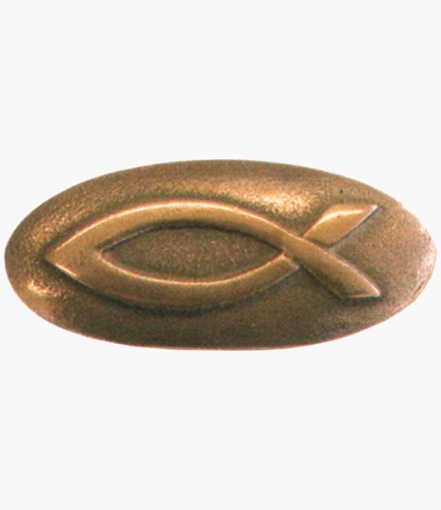 Handschmeichler, Fisch, Nr. 1187442, Bronze, mit Karton, Höhe 4cm