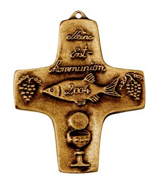 Bronzekreuz, 141, Fisch 20xx, h=10cm