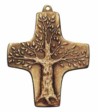 Bronzekreuz, 139, Lebensbaum, h=10cm