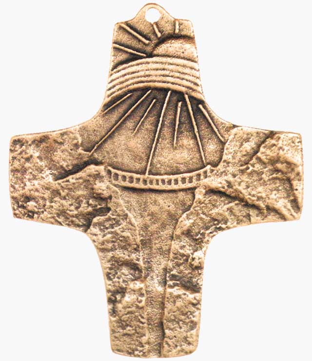 Bronzekreuz, 161, Brücke, h=9,5cm
