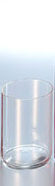 Ewiglicht-Glas, gerade, 11 cm, klar