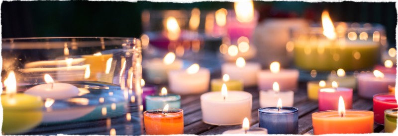 Teelichte - Nightlights - Colorlights - Maxiteelichte