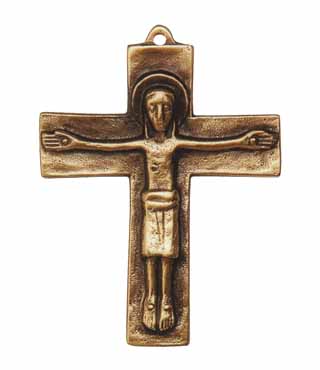 Bronzekreuz, 105, Corpus, h=9,5cm