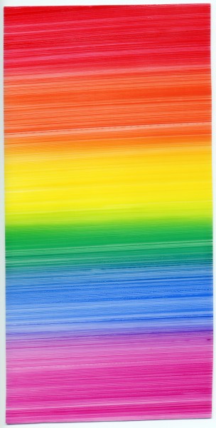 Verzierwachsplatte, Nr. 0974, Bemalt, 200 x 100 x 0,5 mm