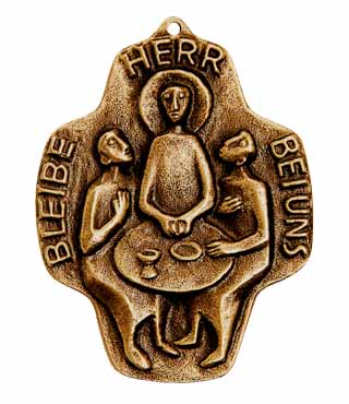 Bronzekreuz, 122, Emmaus, h=10cm
