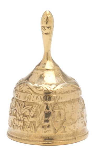 Evangelisten Glocke, Messing, klein, Höhe 10 cm