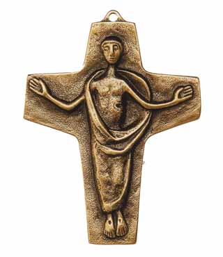 Bronzekreuz, 119, Auferstehung, h=10,5cm