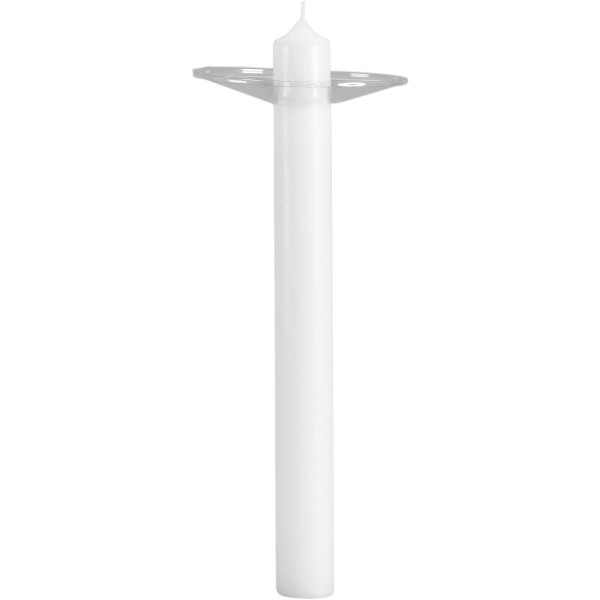 PVC-Tropfschutz, Außen-Ø=150mm, für Kerzen mit Ø=4cm